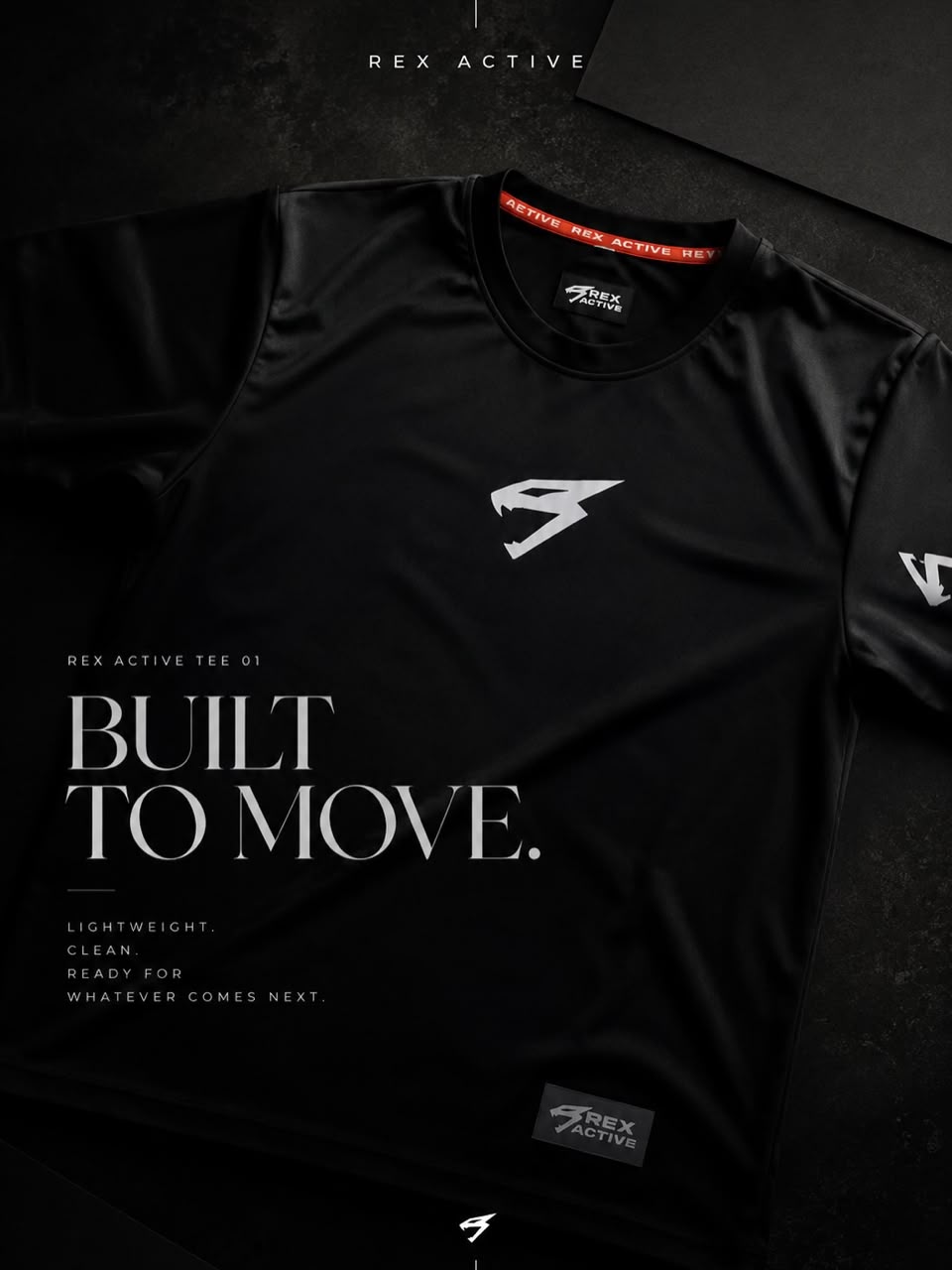 Rex Active Peak Tee — built to move